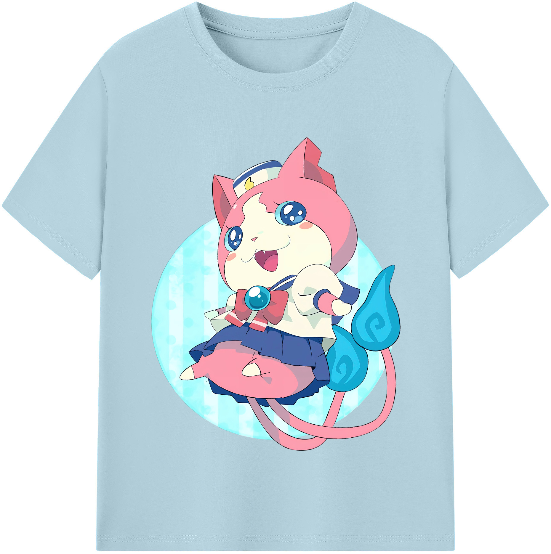 （画像用） 妖怪ウォッチ Yo-kai Watch 綿100％半袖Tシャツ（フロントプリント）
